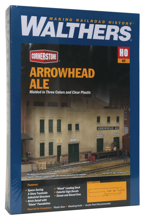 3193 Arrowhead Ale Background Building HO