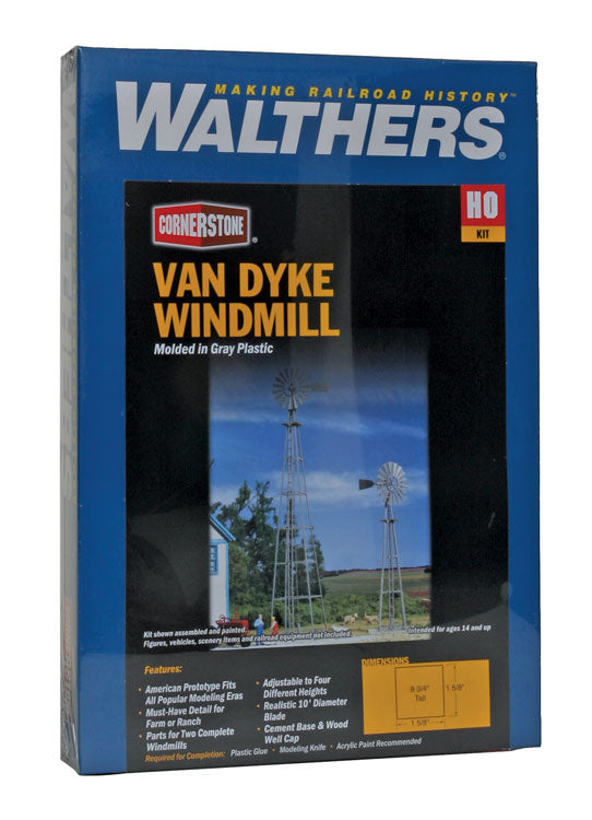 3198 Van Dyke Farm Windmill HO