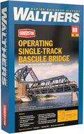 3070 Operating Single-Track Railroad Bascule Bridge HO