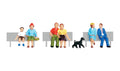 People Sitting/Waiting 6/
