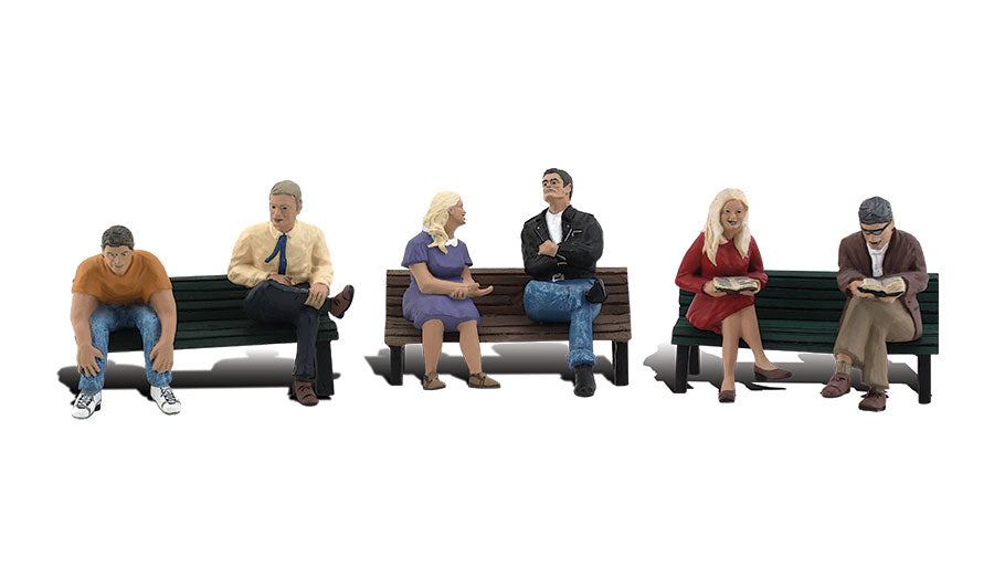 People on Benches 6/