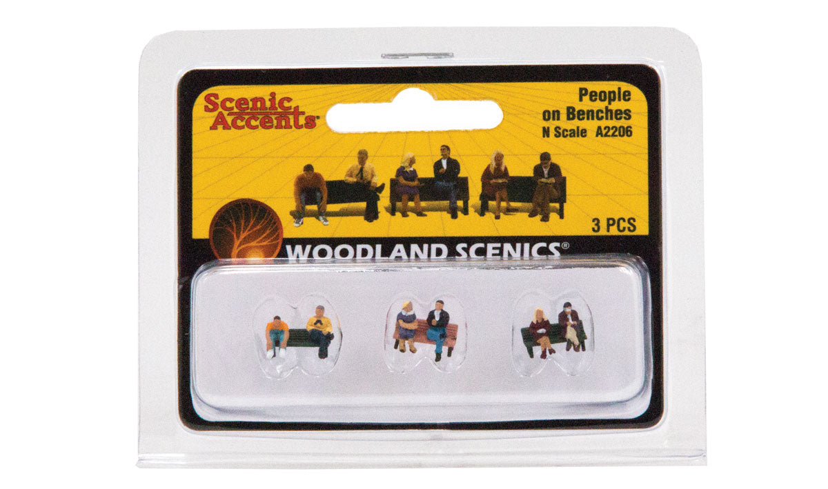People on Benches 3/