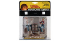 Checker Players & Dog