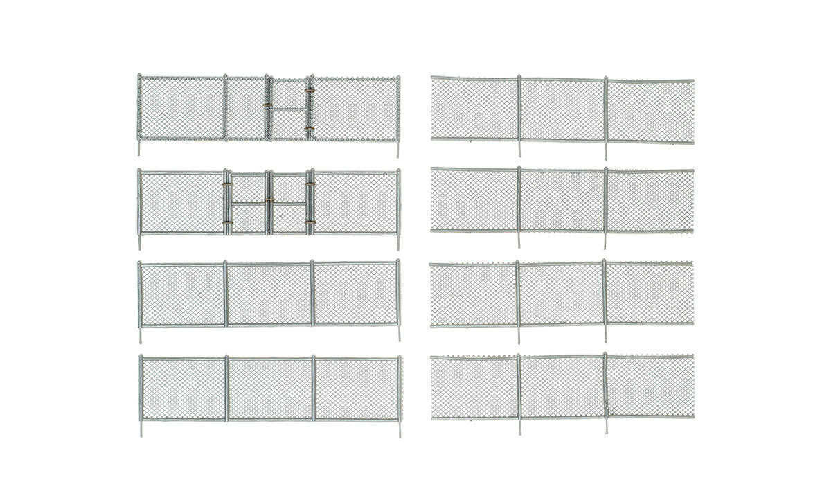 Chain Link Fence w/Gts HO