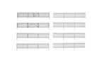 Picket Fence w/Gates HO