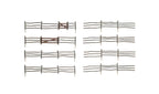 Log Fence w/Gates 192' N
