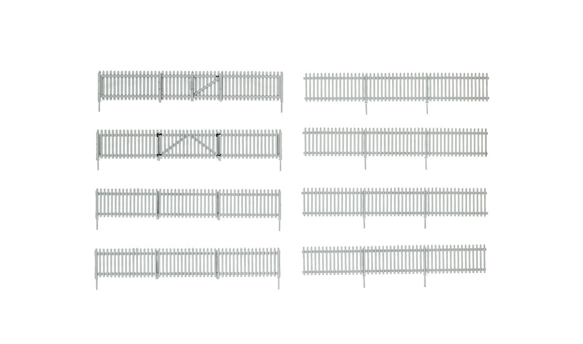 Picket Fence w/Gates N