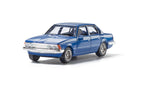 Modern Era Blue Sedan