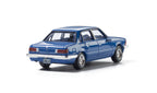 Modern Era Blue Sedan