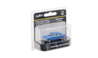Modern Era Blue Sedan