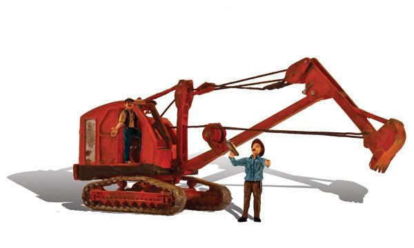 Backhoe w/2 Figures