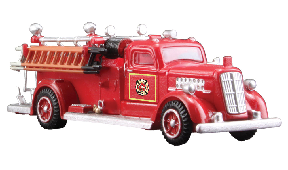 Fire Truck 1950s Red