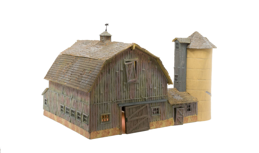 B&R Old Weathered Barn HO