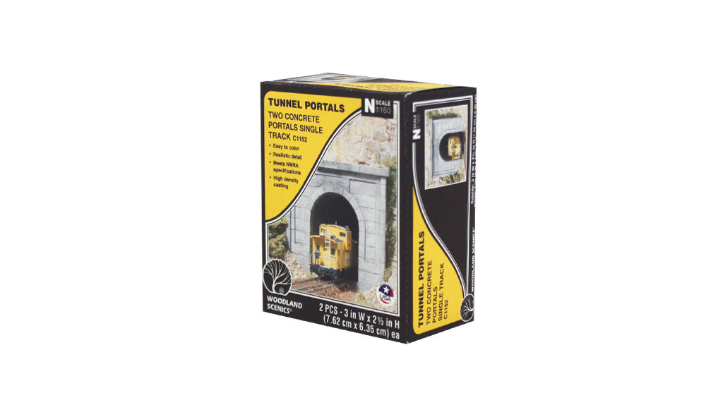 Portal single concrete 2/