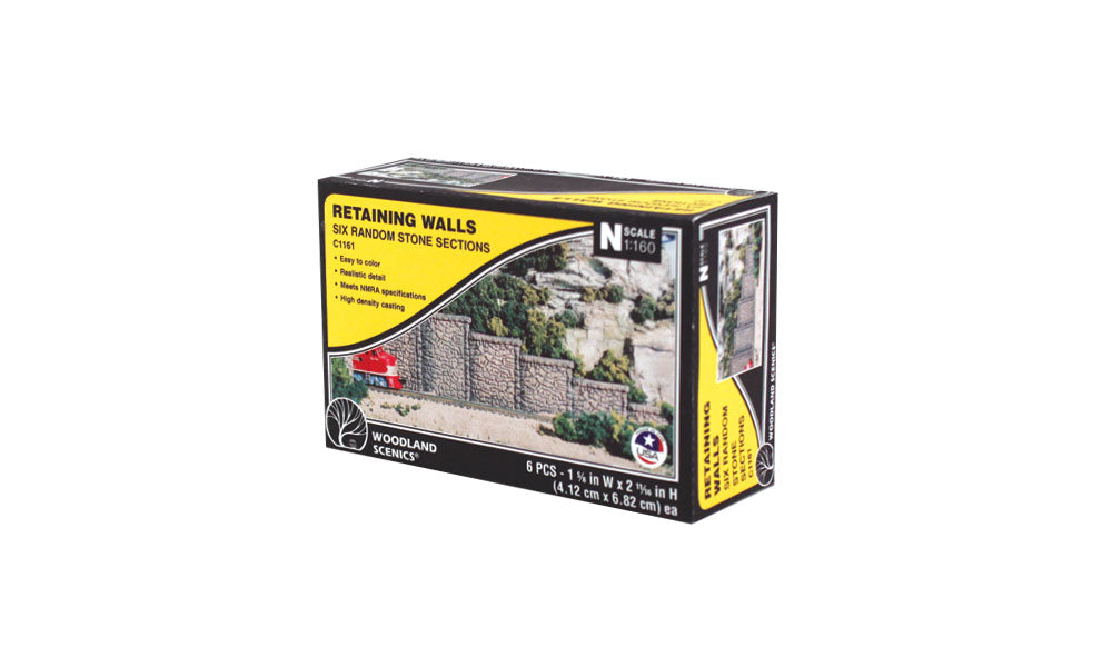 Retaining walls random 6/