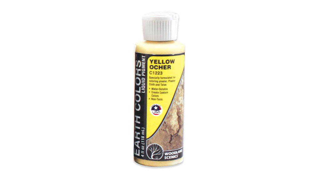 Earth Colors Ylw Ochr 4oz