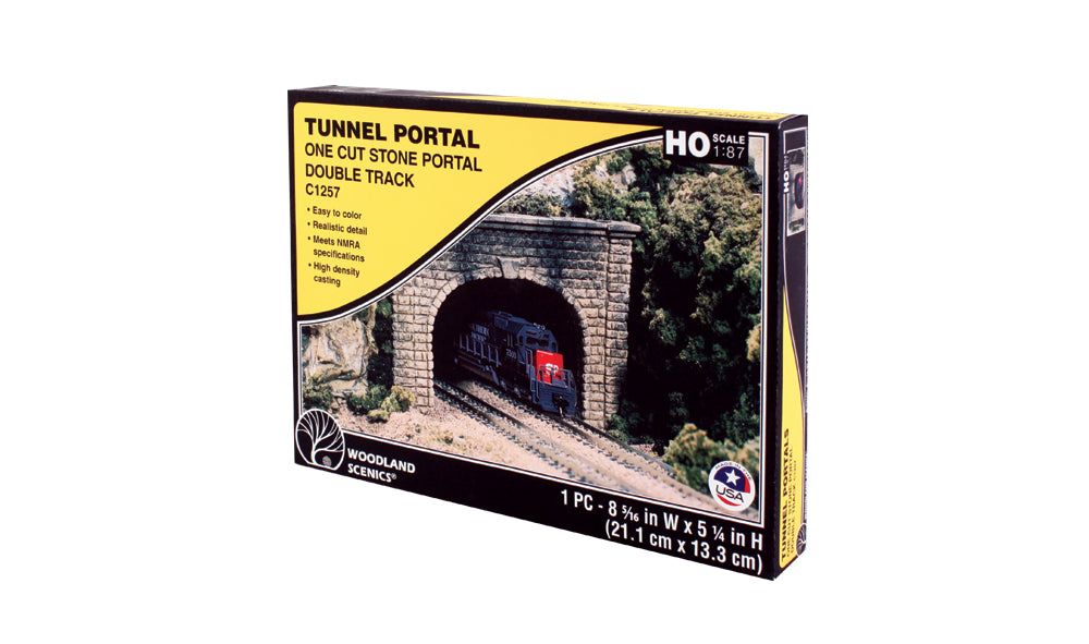 Dbl Tunnel Portal Cut Stn