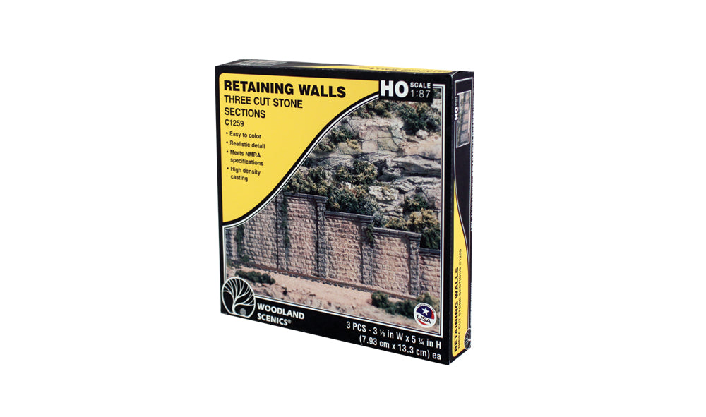 Retaining Wall Cut Stn 3/