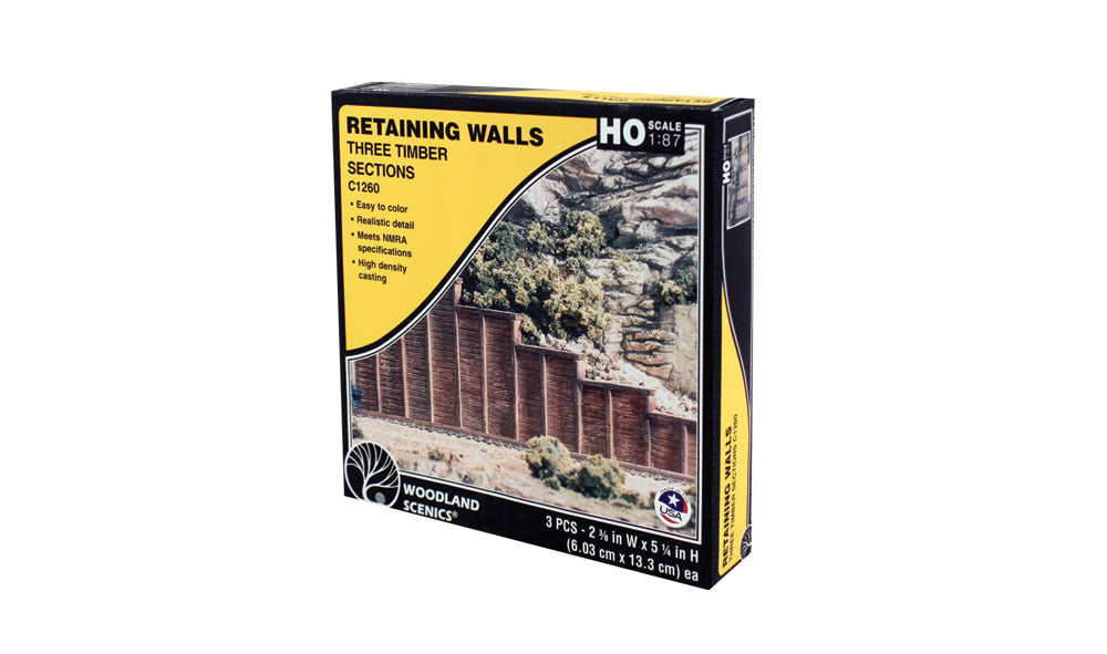 Retaining Wall Timber 3/