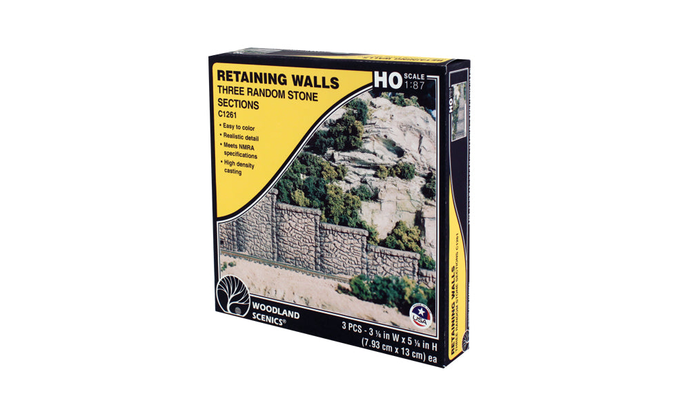 Retaining Wall Rnd Stn 3/