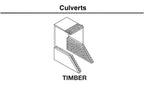 Culvert timber         2/