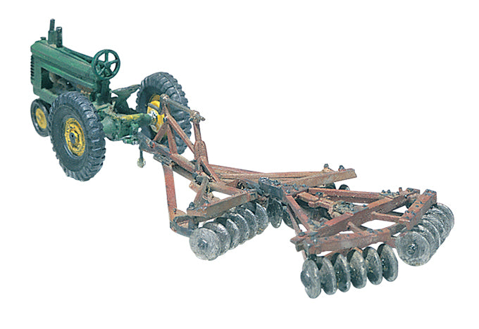 Tractor w/Drag Disc