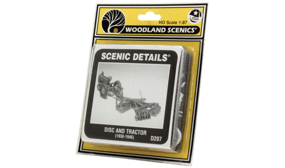 Tractor w/Drag Disc