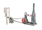 Steam engine & hammermill