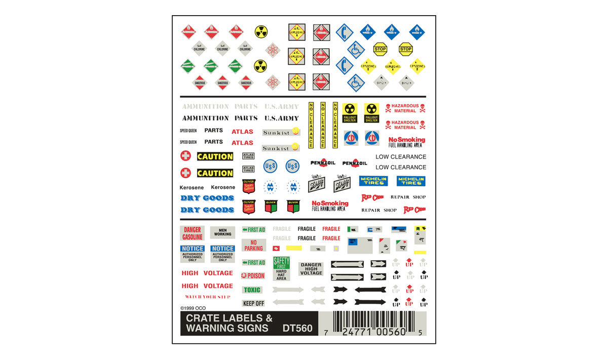 DT Sgns Crt/Label/Warning