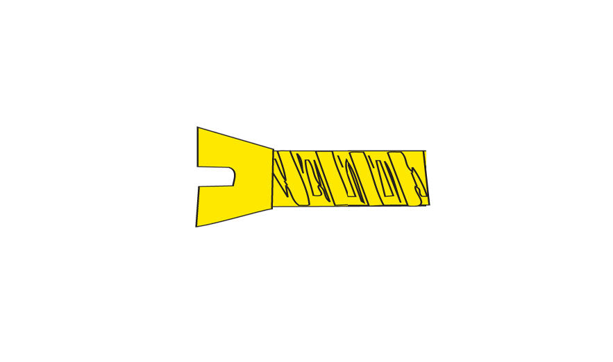 Screw flth 00-90 1/4"l 5/
