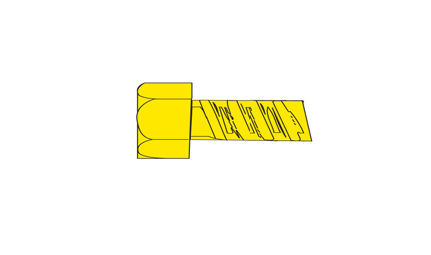 Screw hexh 00-90 1/8"l 5/