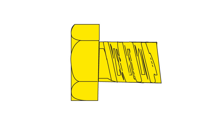 Screw hexh 2-56 1/2"l  5/