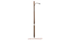 Strt Lt HO Wooden Pole 3/