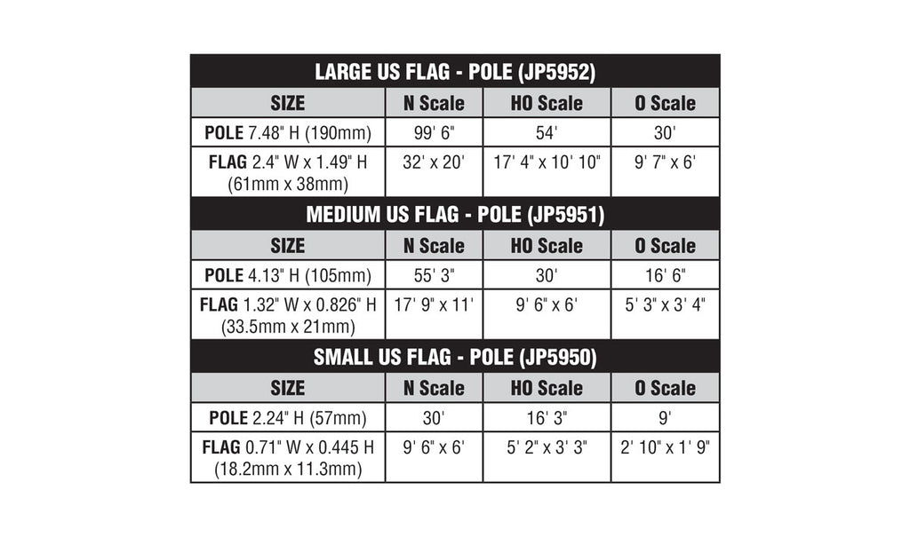 U.S. Flag & Pole Large