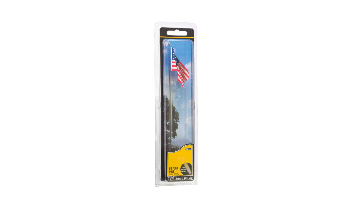 U.S. Flag & Pole Large