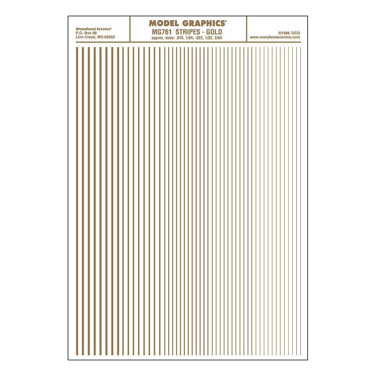DT stripes gold