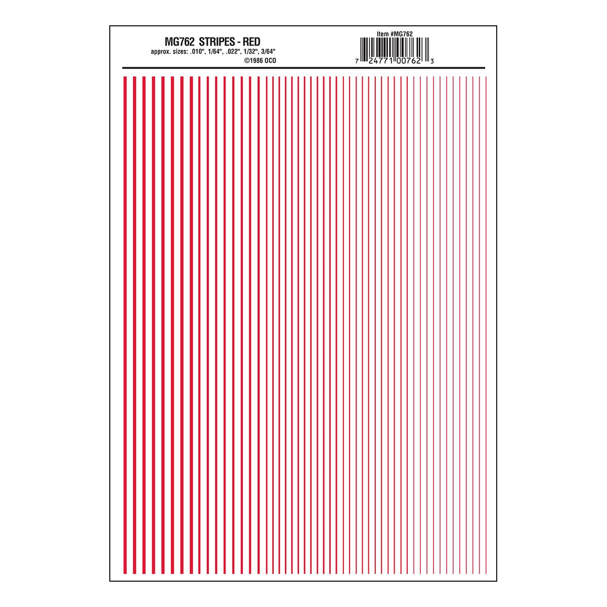 DT stripes red