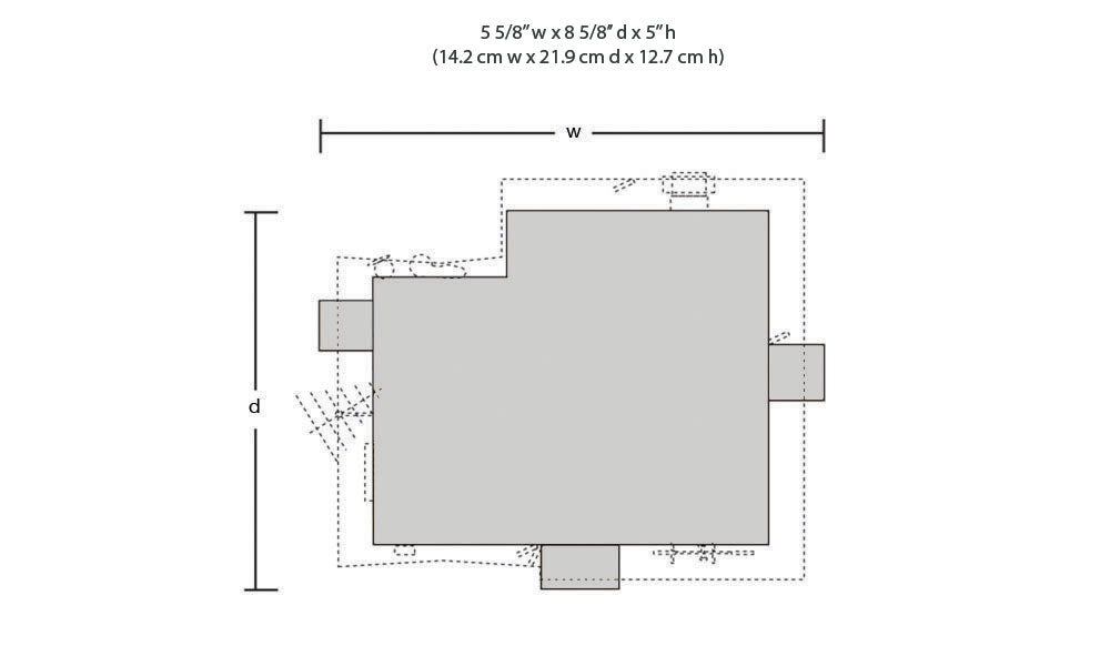 Corner Porch House Kit