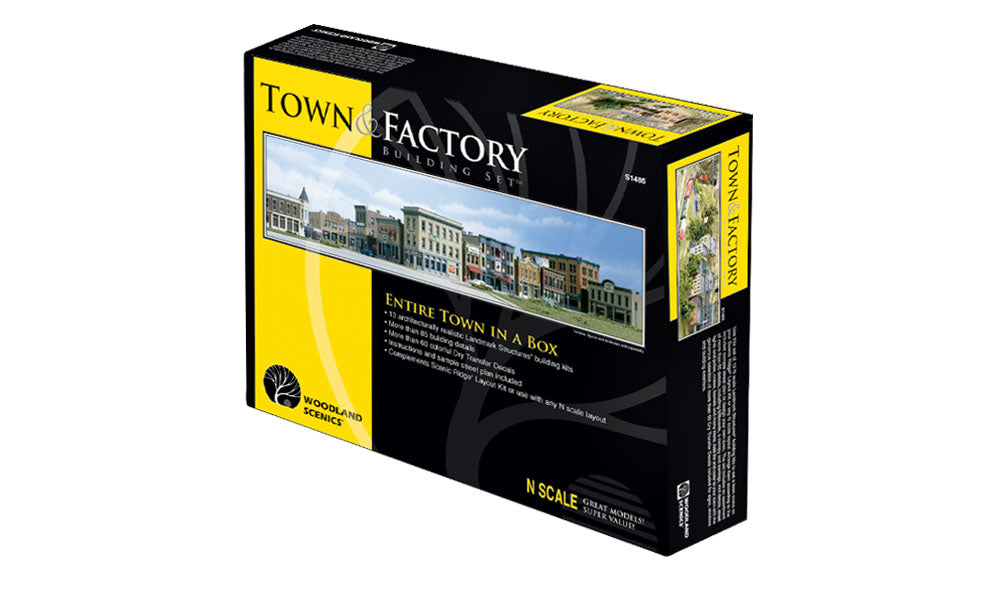 Town & Factory Bldg Set