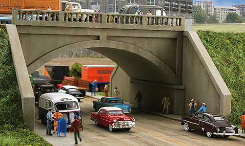 3196 Arched Road Bridge - Street System HO