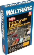 3195 Asphalt Street System Straight Sections pkg(10) HO