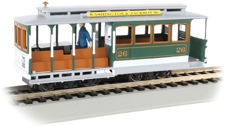 Cable Car w/Grp Man W&JSt