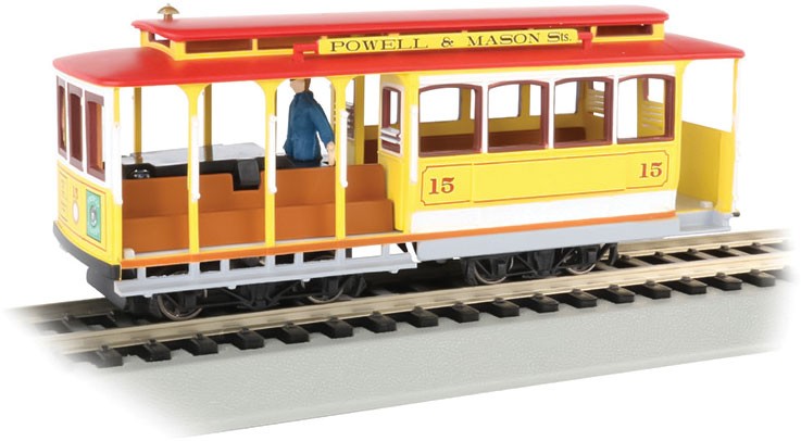 Cable Car w/Grp Man P&MSt