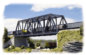 3242 Double-Track Truss Bridge N