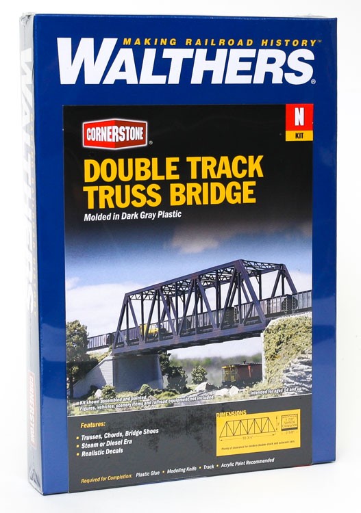 3242 Double-Track Truss Bridge N