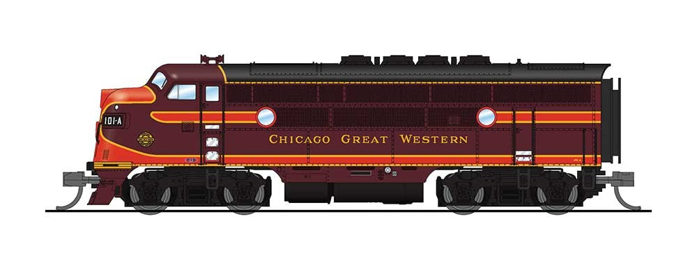 EMD F3A DCC CGW 101C