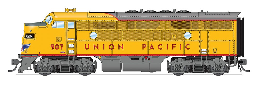 EMD F3A w/Snd UP #907