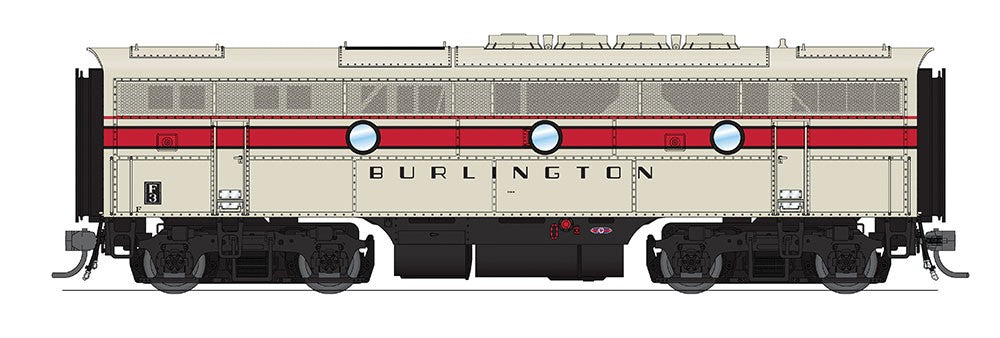 EMD F3B w/Snd CB&Q #116-C