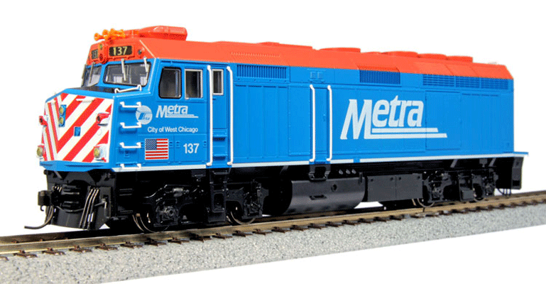 F40PH METRA#137 W.Chicago