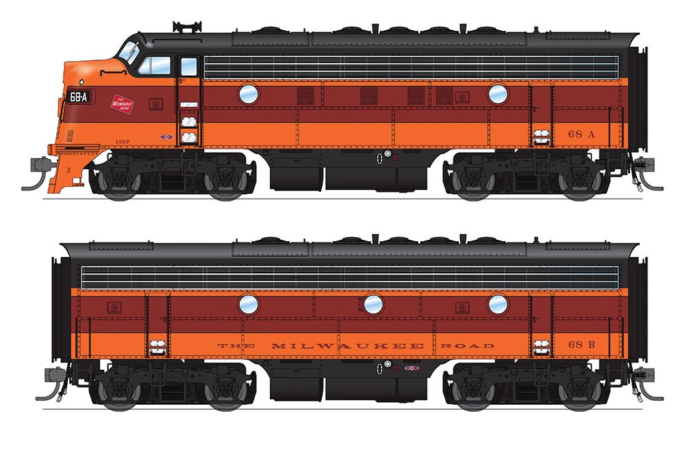 EMD F7A-B w/Snd MILW